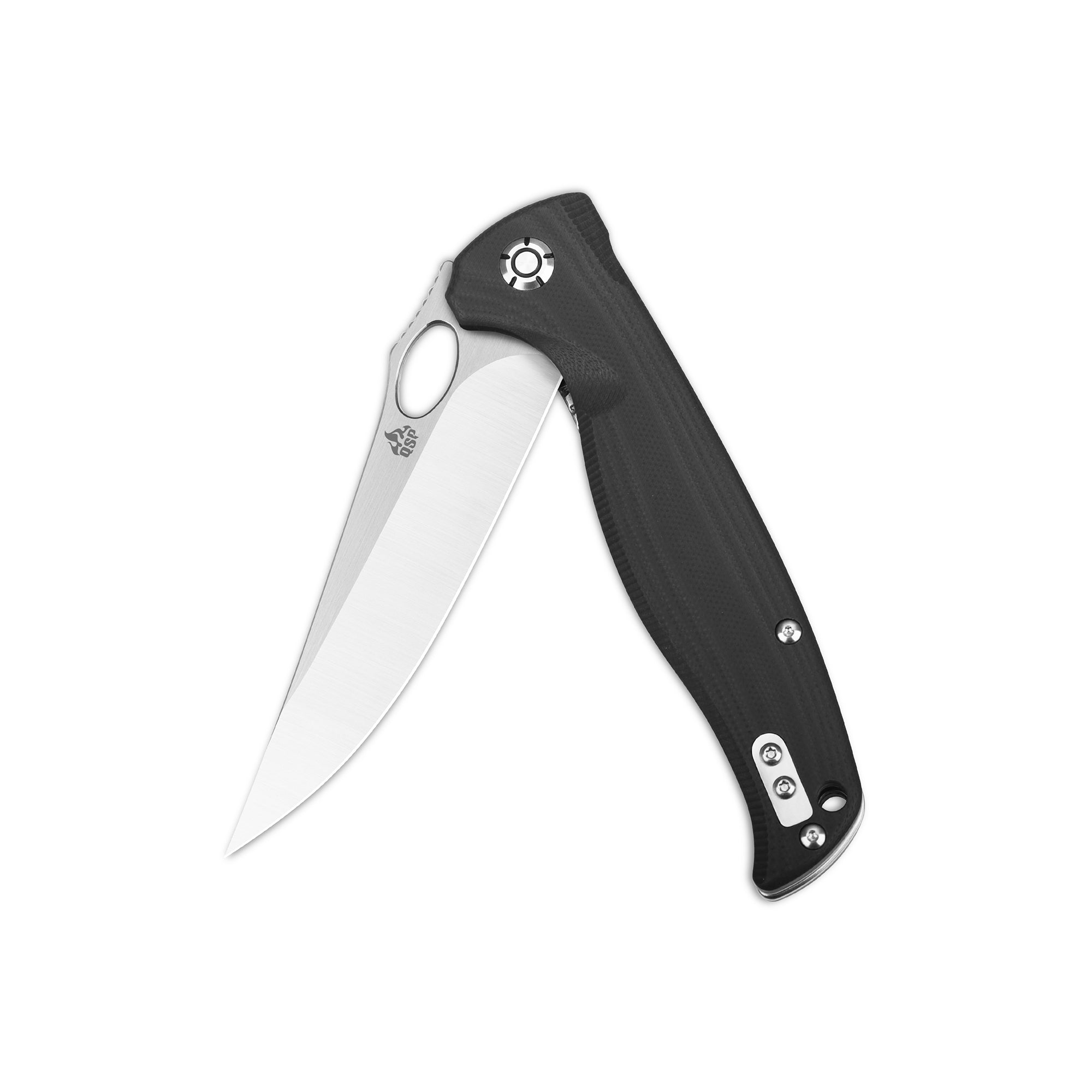 QSP Gavial Liner Lock Pocket Knife - Premium D2 Steel Blade & G10 Handle - EDC Folding Knife for Camping, Hiking, and Outdoor Survival