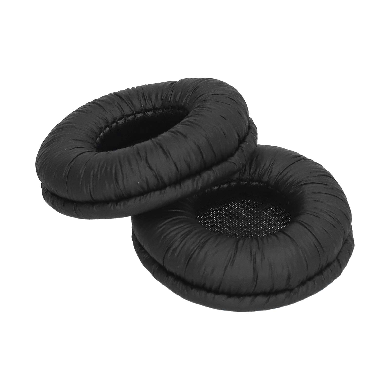 Premium Replacement Ear Pads - Universal 55mm Memory Foam Cushion Cover for Headphones (Black) | Comfort Upgrade for Gaming Headsets, Studio Monitors & Wireless Headphones