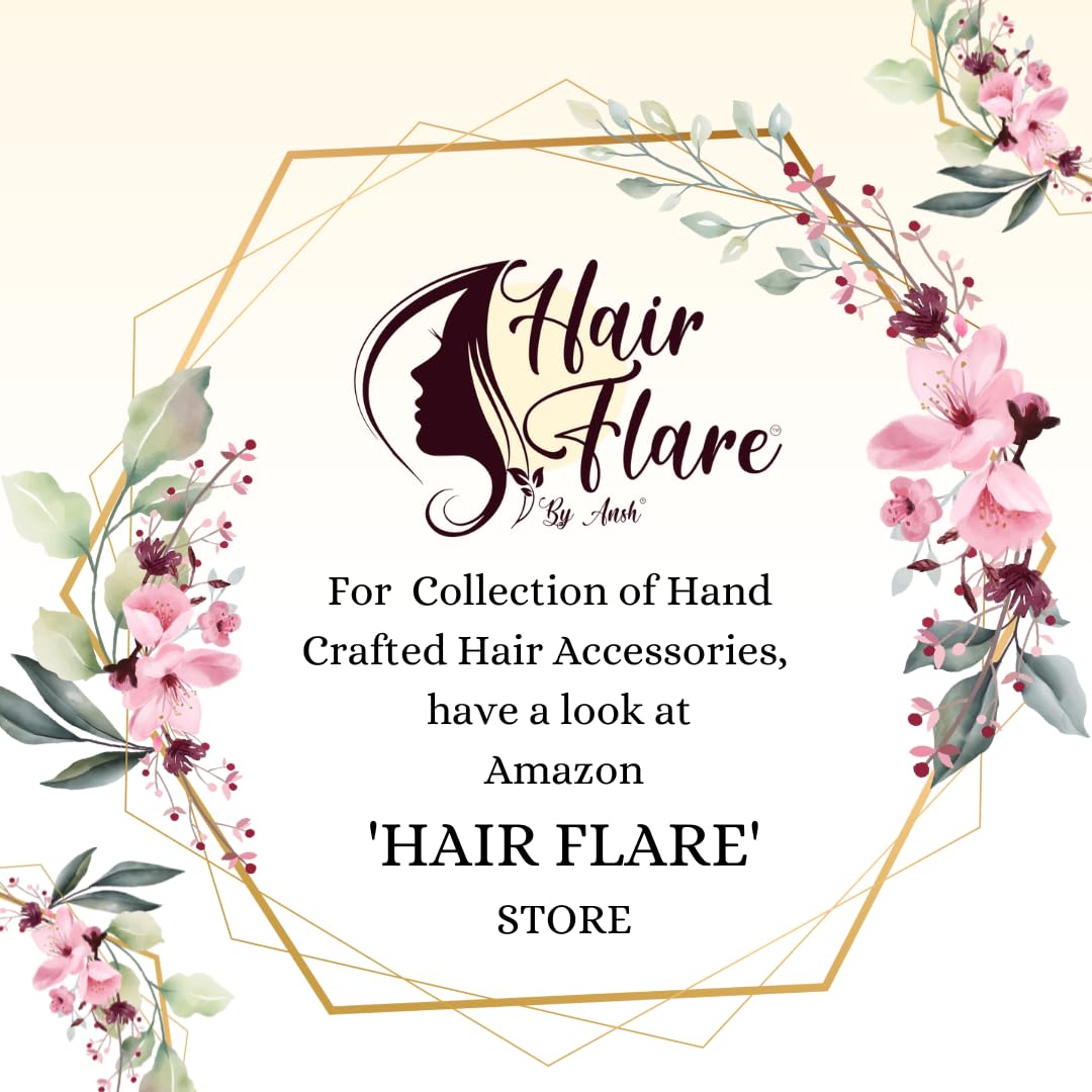 Golden Floral Hair Clips Set of 8 - Elegant Metal Leaf & Flower Hairpins for Women & Girls | Perfect for Weddings, Parties & Everyday Styling