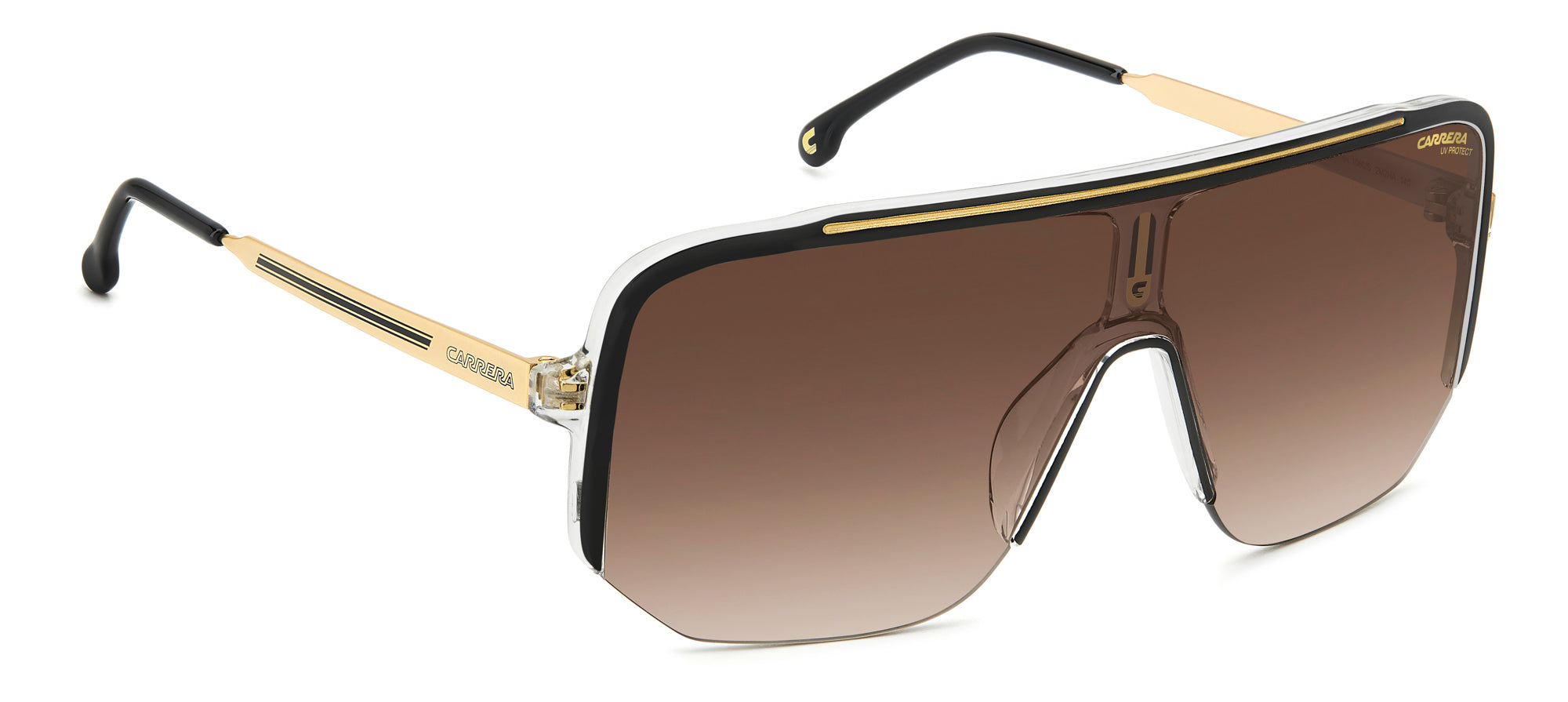 Carrera 1060 S Sunglasses - Polarized UV Protection Sports Sunglasses for Men & Women - Perfect for Running, Cycling, and Outdoor Activities