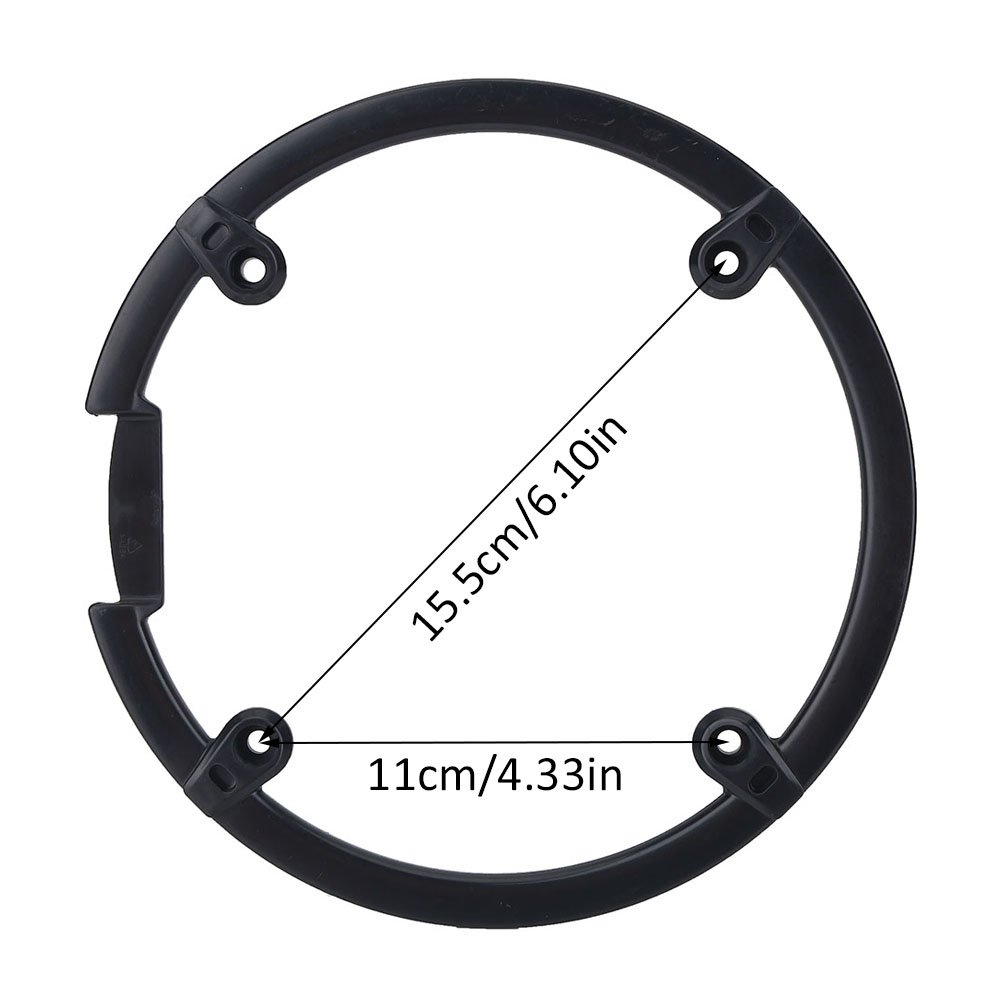 **Pwshymi Bike Crankset Chain Wheel Cover - Durable Crankset Support Cover Accessories for Bicycles - Perfect for Mountain Bikes, Road Bikes & Cycling Enthusiasts**