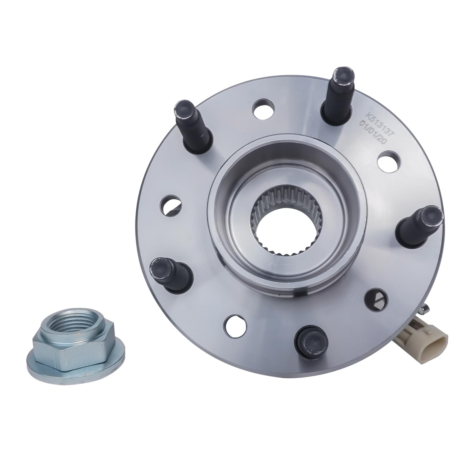 Detroit Axle - 2 Front Wheel Bearing Hub Assemblies for Chevy Malibu Pontiac Grand Am Oldsmobile Cutlass Alero Chevrolet Classic | Replacement Wheel Bearings & Hubs Set | Perfect for DIY Repairs & Professional Auto Maintenance