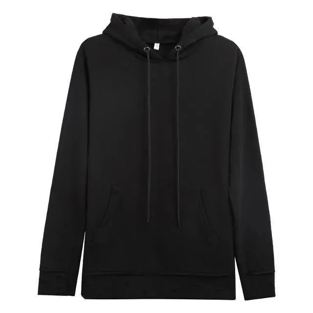 Men's Distressed Hole Pattern Hoodie - Trendy Streetwear Pullover for Casual Wear & Outdoor Activities