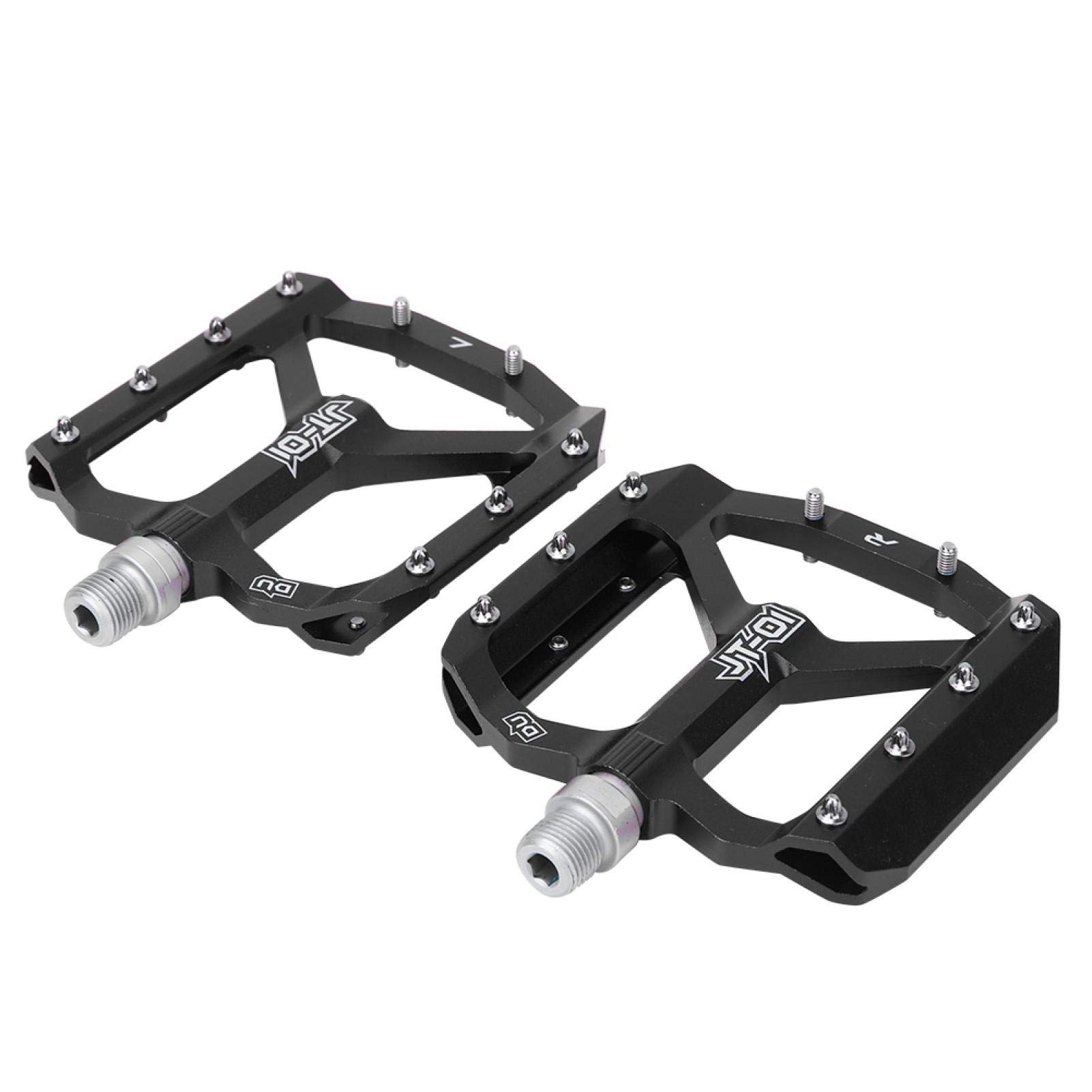 Premium Aluminum Alloy Mountain Bike Pedals - Non-Slip, Rustproof Wide Platform Bicycle Pedals for MTB & Trail Riding | Perfect for Off-Road Cycling & Mountain Adventures