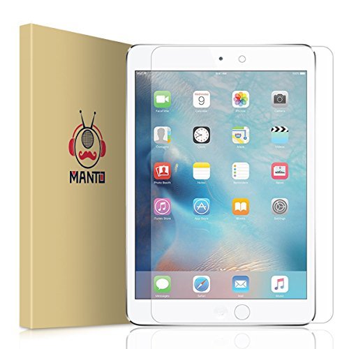MANTO 2 Pack Tempered Glass Screen Protector for iPad Air 3 (2019) & iPad Pro 10.5-inch (2017) - 9H Hardness, Anti-Scratch, Anti-Bubble, HD Clear Protection - Perfect for Work, Study & Entertainment
