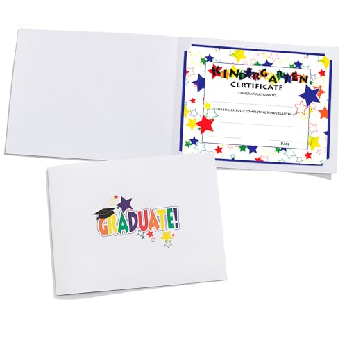 Kindergarten Stars and Preschool Diploma Cover
