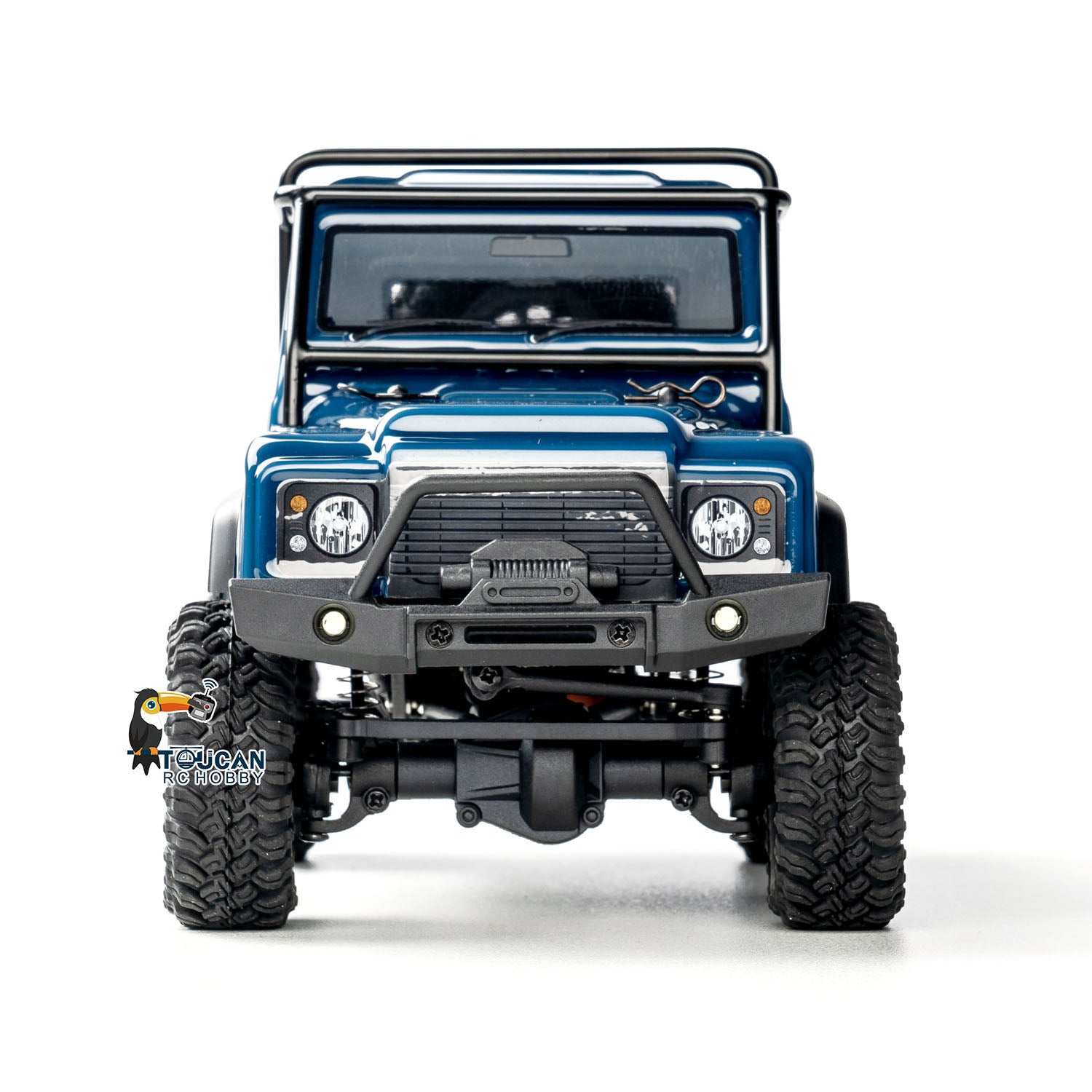 1:24 Scale 4x4 RC Off-Road Truck - 4WD Remote Control Crawler Car with DIY Simulation Model, ESC Servo & LED Light System - Perfect for Indoor/Outdoor Rock Crawling & Off-Road Adventure Play