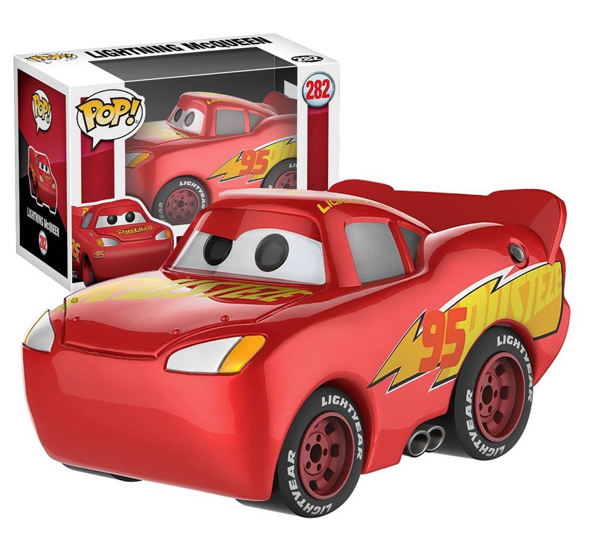Funko Disney Cars 3 Lightning McQueen Chromed Collectible Figure 13044 - Perfect for Disney Fans, Toy Collectors, and Kids' Birthday Gifts