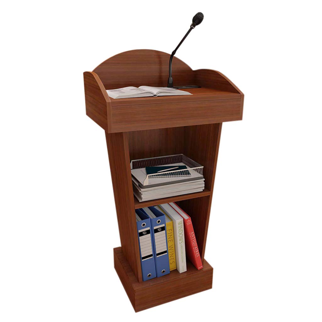 Premium Wooden Church Pulpit - Elegant Lectern for Sermons, Speeches, Weddings & Presentations - Perfect for Churches, Schools & Events