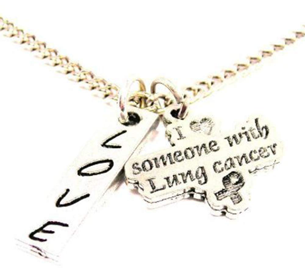 I Love Someone With Lung Cancer Love Charm 18