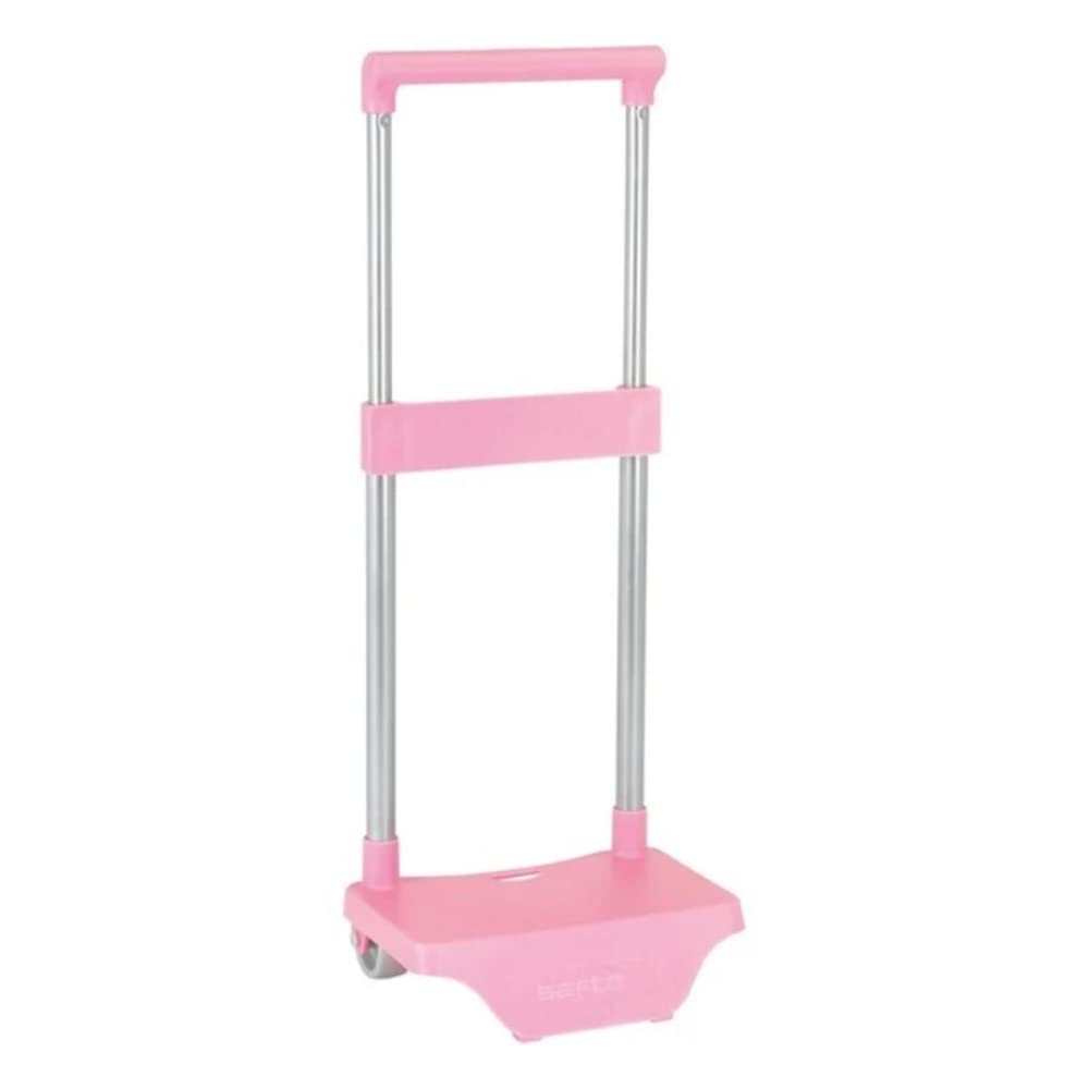 Foldable Lightweight Durable Safta School Backpack Trolley with Retractable Handle & Wheels - Perfect for Travel, Commuting, and Daily Student Use