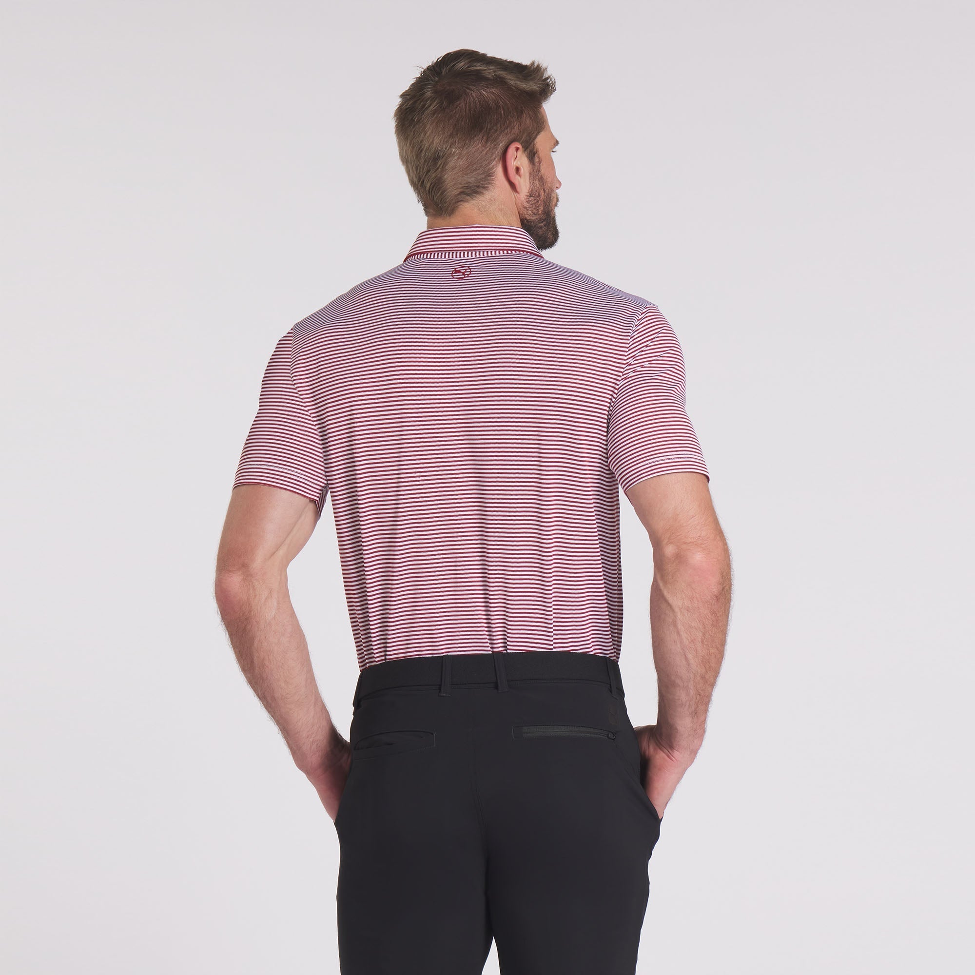 Premium Isle Pique Golf Polo Shirt for Men - Breathable & Moisture-Wicking Performance Golf Apparel - Perfect for Golf Courses, Country Clubs & Casual Wear