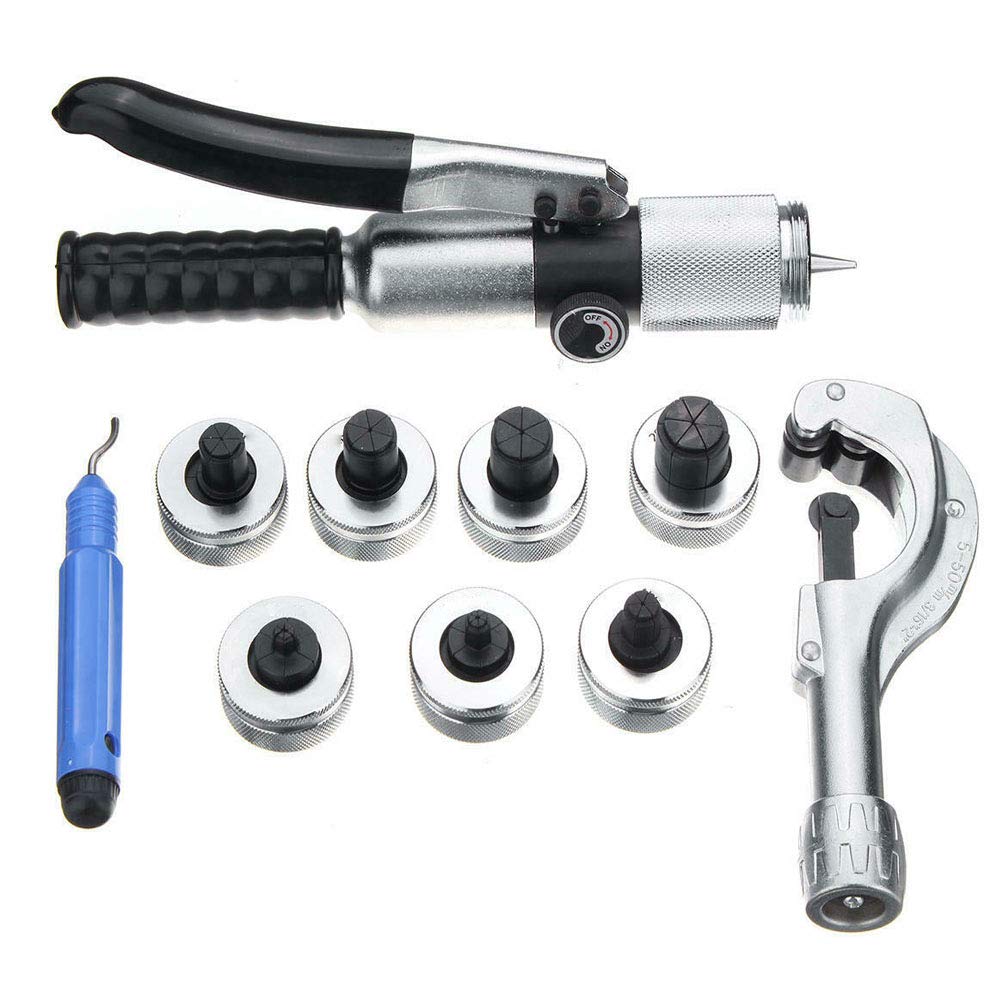 Professional 7 Lever Hydraulic Tube Expander Kit 3/8
