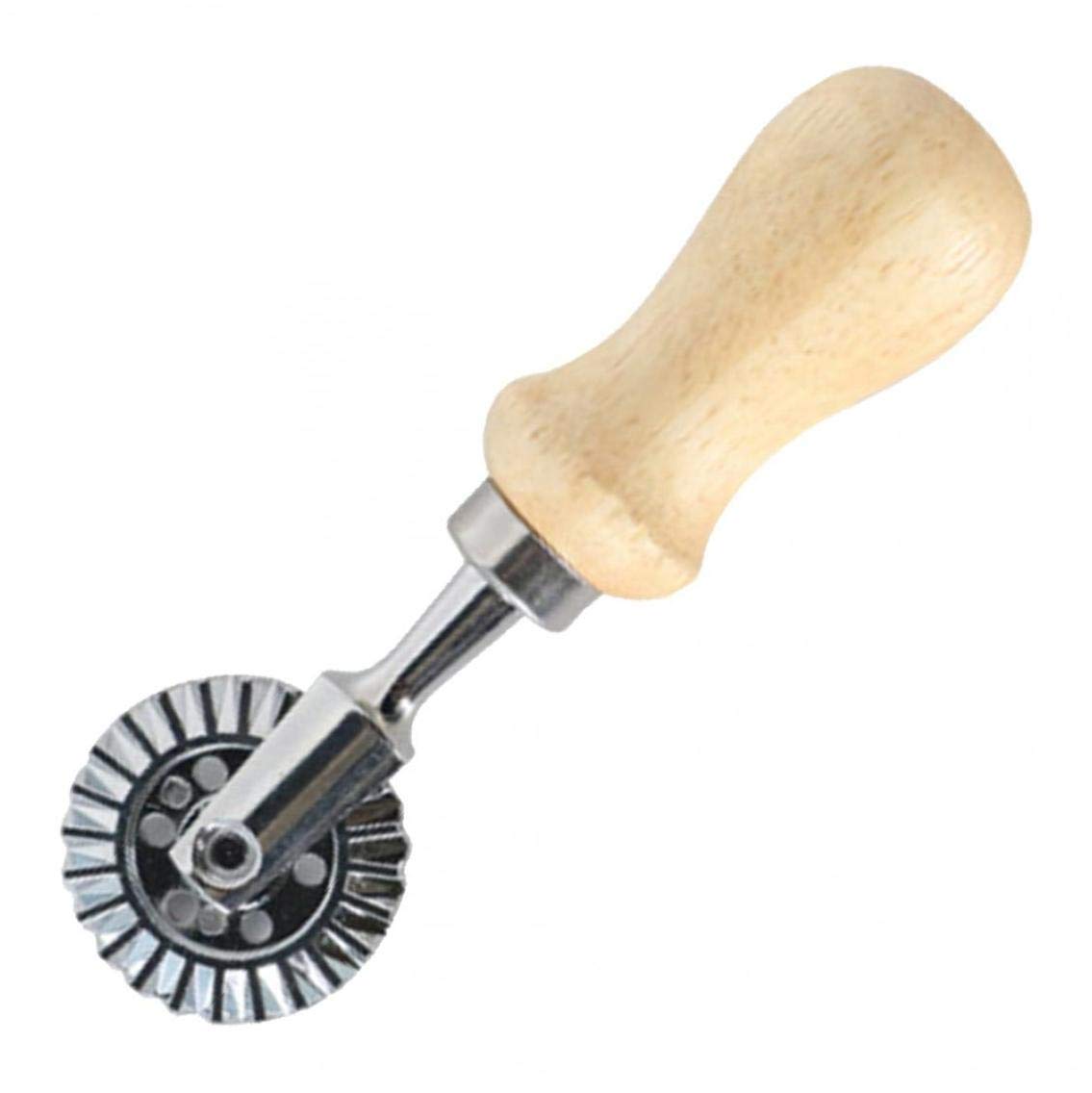 Ravioli Maker Stamp - Pasta & Dumpling Dough Press with Wooden Handle for Homemade Ravioli, Dumplings, Biscuits & Pastries | Perfect for Italian Cooking, Baking & Asian Cuisine