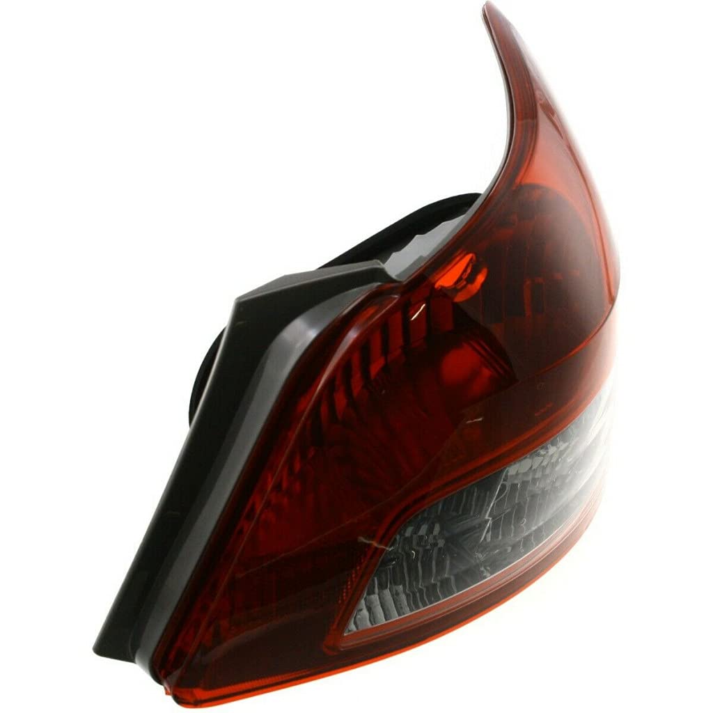 2007-2011 Toyota Yaris Sedan Pair Rear Tail Lights Assembly - Driver & Passenger Side (Part# TO2818140 TO2819140 | 81561-52680 81551-52770) - Perfect for Replacement & Car Restoration Projects