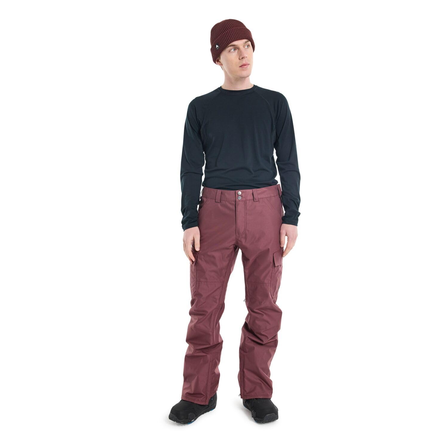 Burton Men's Cargo 2L Waterproof Snow Pants - Winter Skiing, Snowboarding & Outdoor Activities Gear for Cold Weather Protection