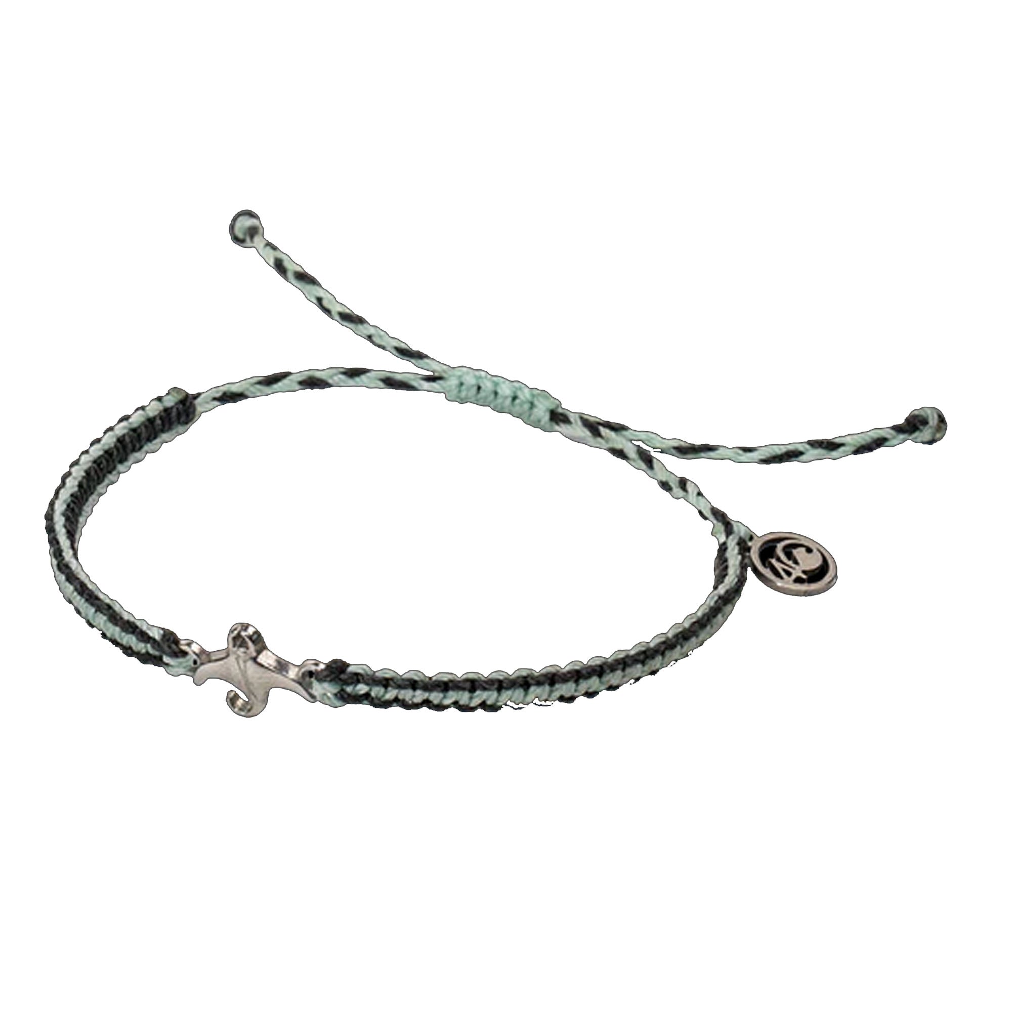4Ocean Respect the Locals Manta Ray Bracelet - Eco-Friendly Recycled Ocean Plastic Bracelet for Beach Lovers & Ocean Conservation (Mint Green) | Perfect for Surfing, Travel & Environmental Awareness Gifts
