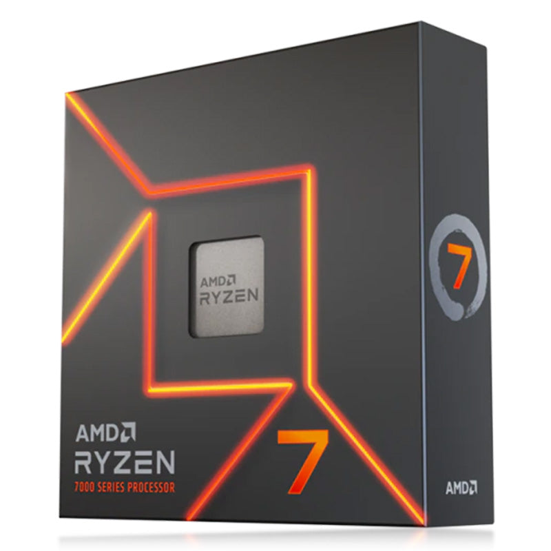 AMD Ryzen 7 7700X 8-Core AM5 Desktop Processor | 5.4 GHz Boost Clock | 100-100000591WOF | Perfect for Gaming, Streaming & Content Creation