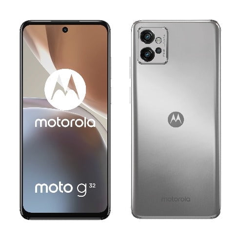 Unlocked Moto G32 Smartphone (Gray) - GSM Compatible for Travel & International Use - Perfect for Business & Personal Communication
