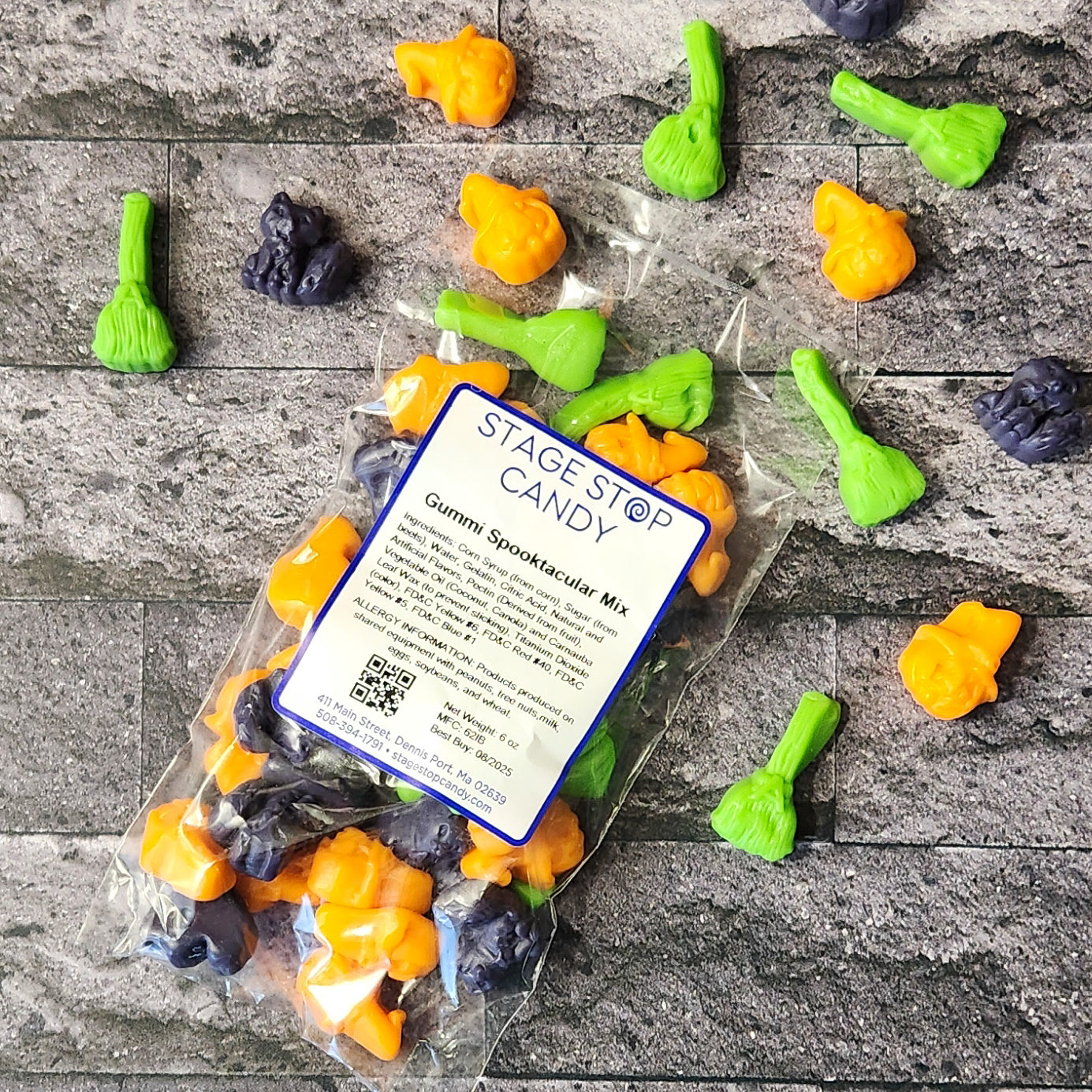 Delicious Gummy Spooktacular Mix - Assorted Halloween Candy Treats for Parties, Trick-or-Treating & Movie Nights