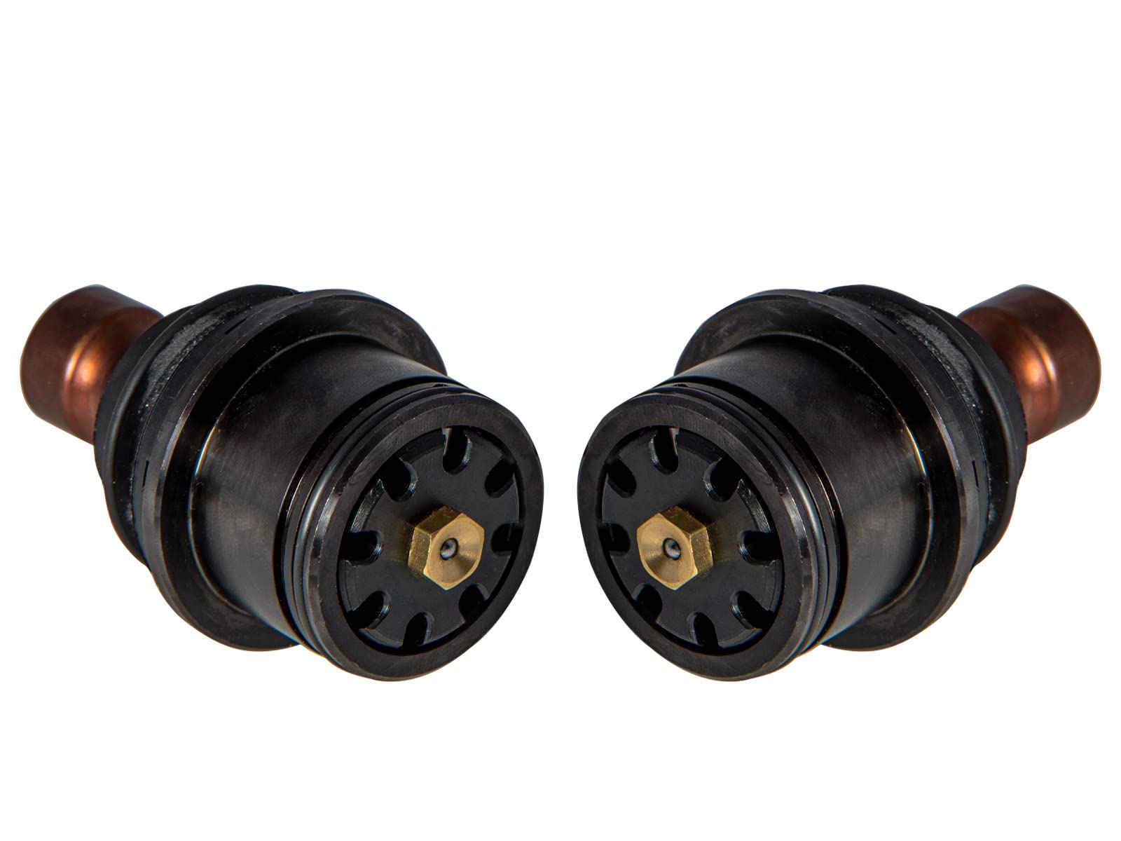SuperATV Heavy Duty Replacement Ball Joints for Can-Am Maverick (2013-2018) - 2 Pack Lower Ball Joints - 2X Stronger Than OEM - Off-Road & Trail Riding Upgrade