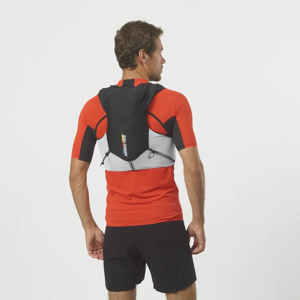 Salomon Unisex Adv Skin 5 Hydration Vest - Lightweight Running Pack for Trail Runners & Hikers - Perfect for Long Distance Running, Marathon Training & Outdoor Adventures (LC2012300)