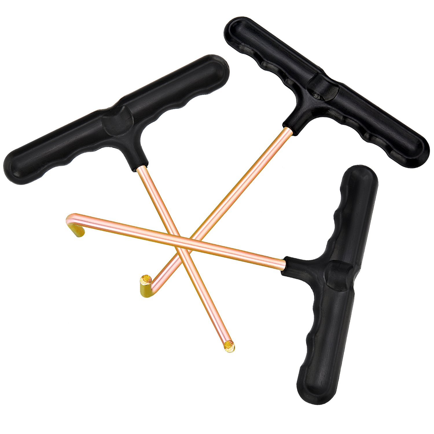 TecUnite 2 Pack Trampoline Spring Pull Tool with T-Hook - Heavy Duty Spring Adjustment Kit for Trampoline Repair & Maintenance (Perfect for Home, Backyard, and Commercial Trampoline Parks)