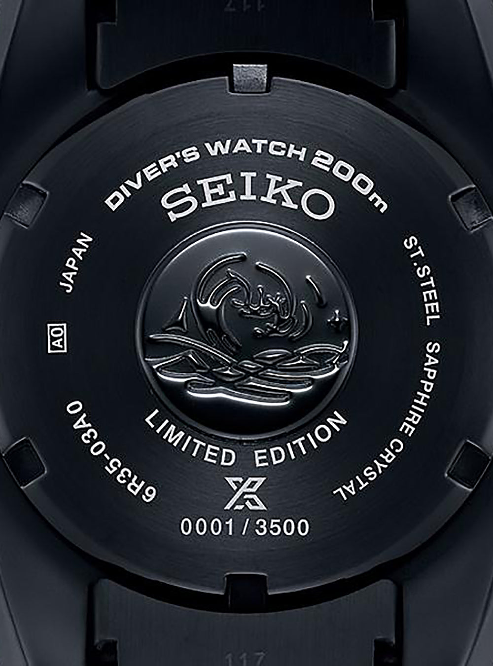 SEIKO Prospex Diver Scuba Black Series Limited Edition Watch SBDC193 / SPB433 - Japanese Made JDM - Perfect for Professional Diving, Water Sports & Luxury Collectors