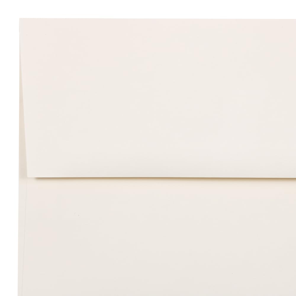 JAM PAPER A10 Strathmore Invitation Envelopes 6 x 9.5 Inches - Natural White Wove Paper - Bulk Pack of 500 Envelopes per Box - Perfect for Wedding Invitations, Greeting Cards & Business Correspondence