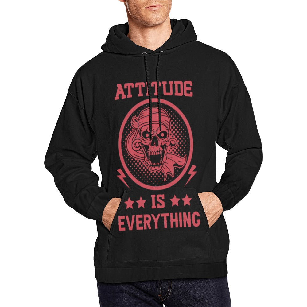 Attitude Is Everything Hoodie - Stylish & Comfortable Unisex Pullover Sweatshirt for Men & Women | Perfect for Casual Wear, Gym, Street Fashion & Everyday Outfits