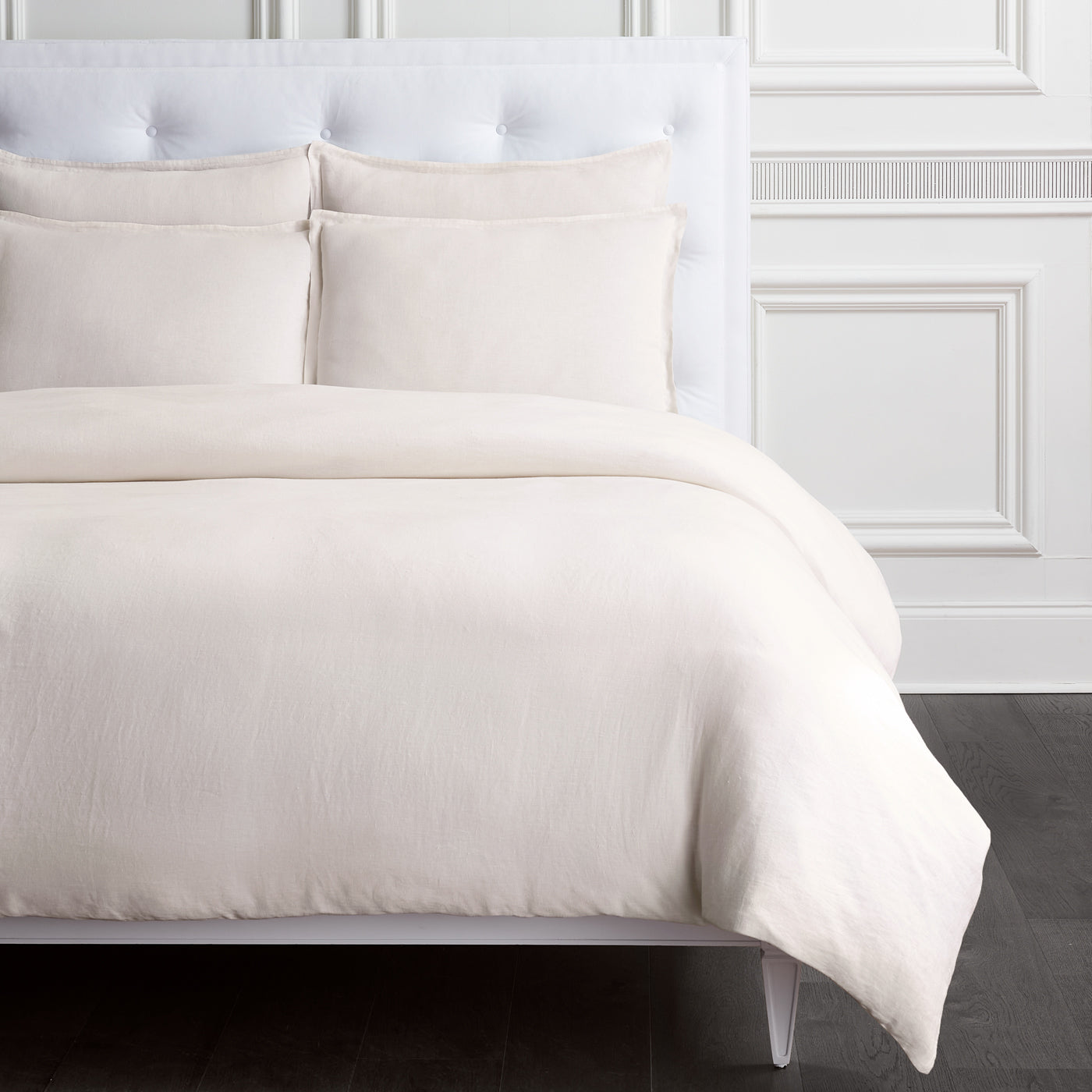 Premium 100% Linen Sham Pillowcase - Breathable & Soft for All Seasons - Perfect for Bedroom, Guest Room, or Vacation Home Decor