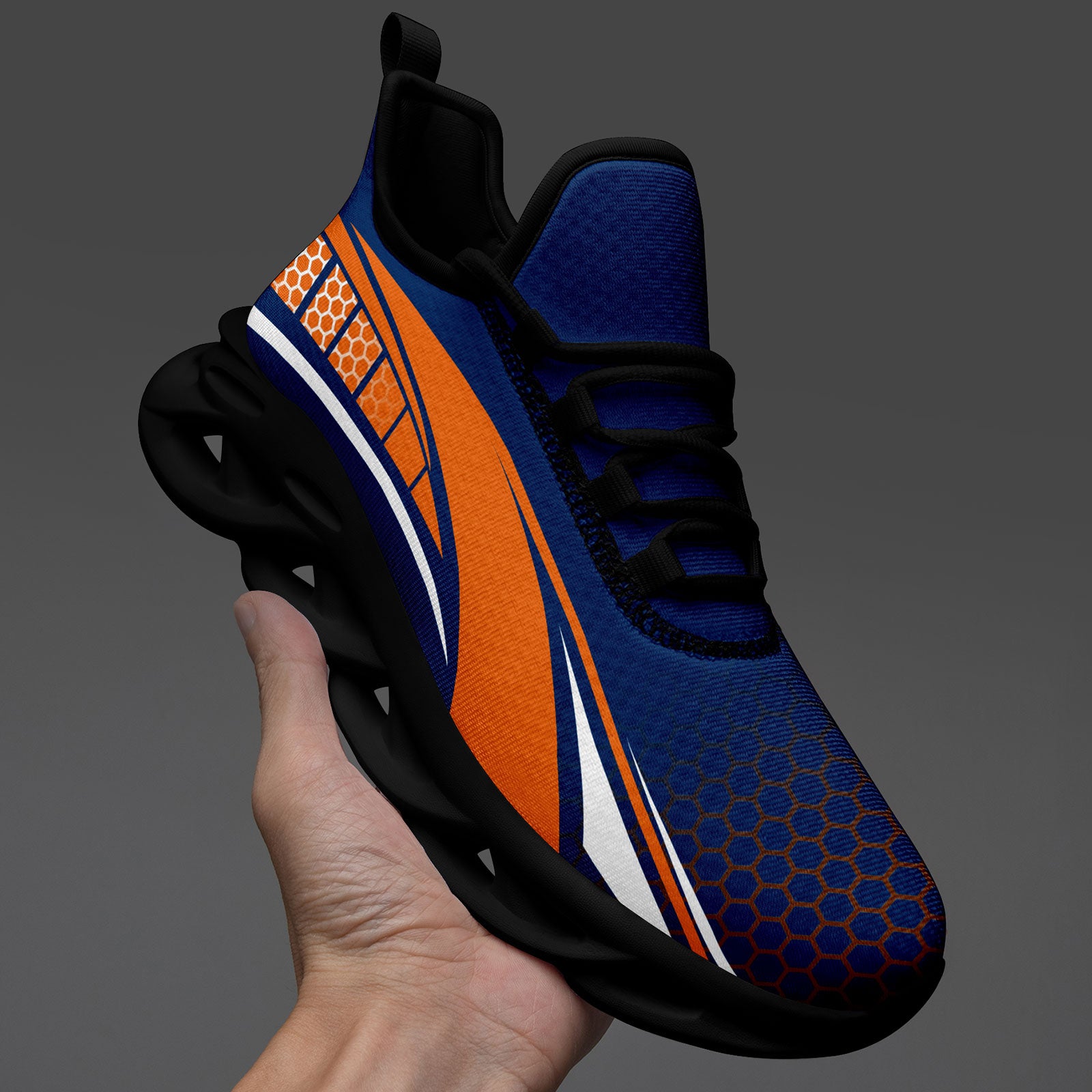 Custom Maxsoul Personalized Sneakers - Breathable Running Shoes for Men & Women (Style FN003 E025022, Size 12) - Perfect for Gym Workouts, Jogging & Casual Wear