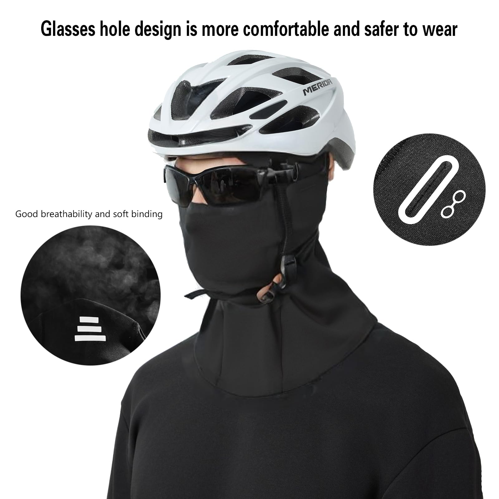 Windproof Thermal Fleece Balaclava Ski Mask for Men & Women - Cold Weather Face Cover for Skiing, Cycling, Snowboarding & Outdoor Winter Activities