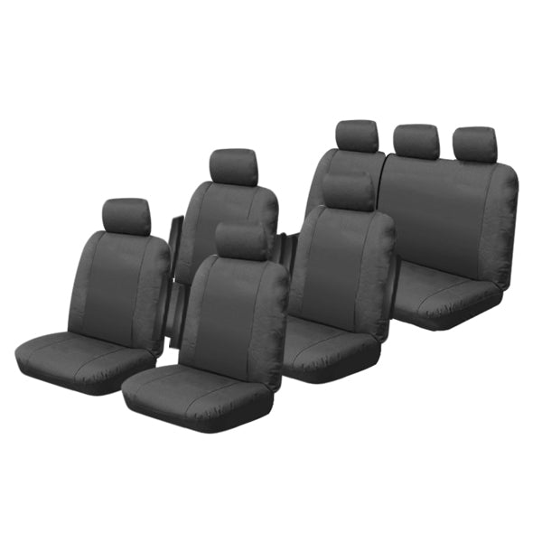 Premium Custom Canvas Seat Covers for LDV G10 & SV7A (4/2015 On) - Durable 3-Row Protection for SUVs & Family Vehicles | Perfect for Road Trips, Camping & Daily Commute