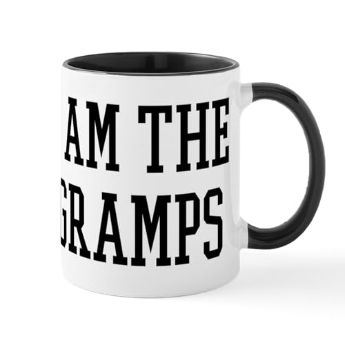 White/Black Inside - I Am The Gramps Mug