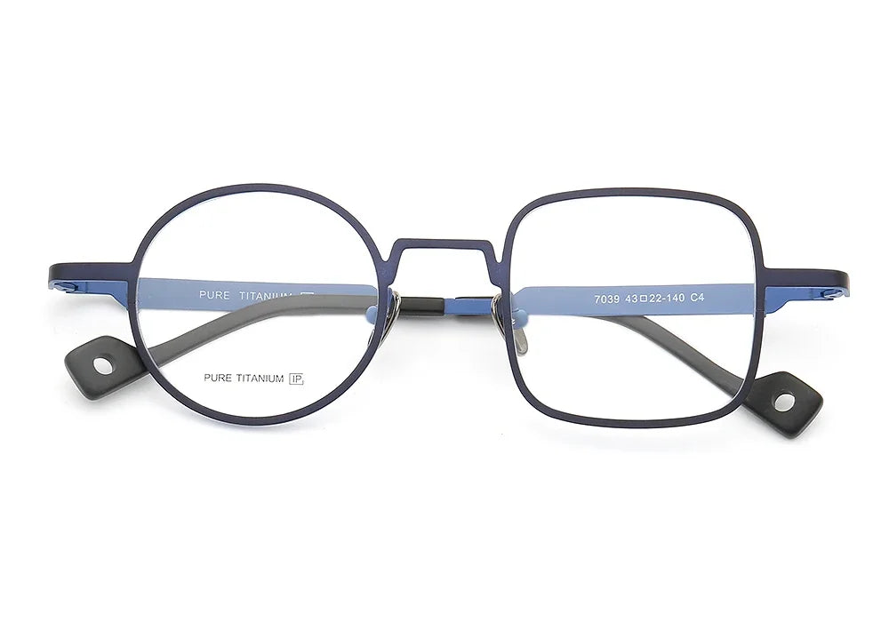 Aror Women's Full Rim Square Round Titanium Eyeglasses Frame - Lightweight Durable Glasses for Women - Perfect for Reading, Working & Fashion Accessories