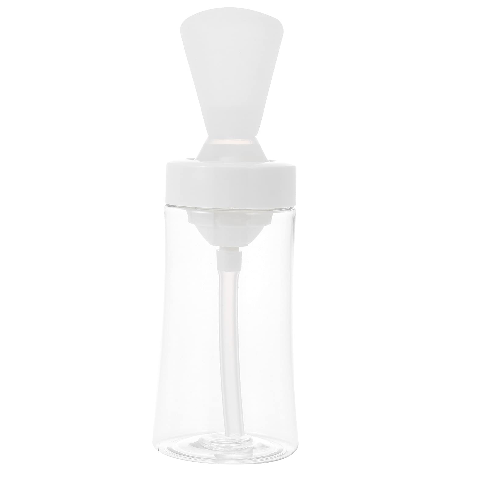 DOITOOL 1Pc White Oil Jar Brush - Oil Dispenser Bottle for Baking, BBQ, Cooking & Kitchen Use - Perfect for Basting, Grilling and Salad Dressing