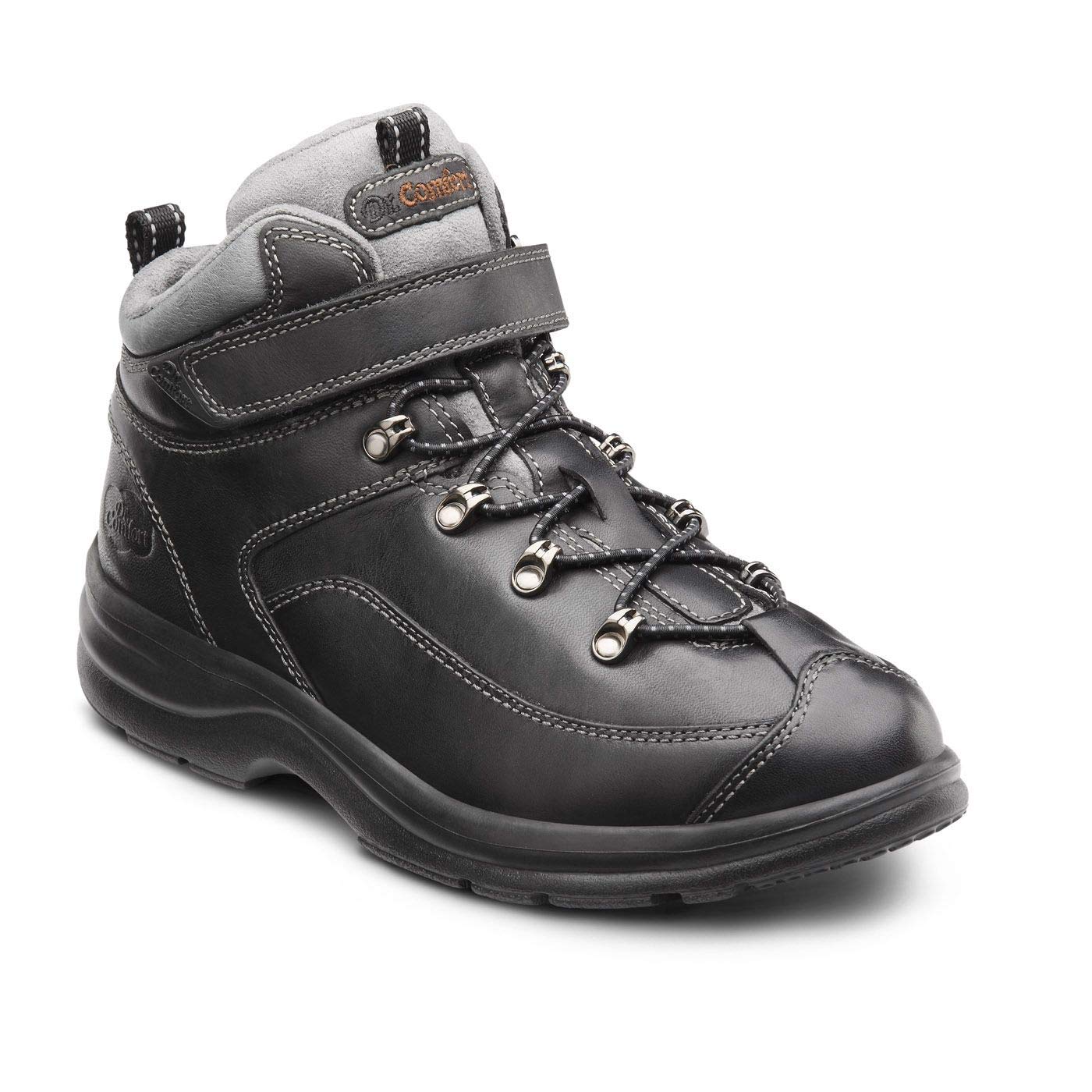 DR. COMFORT Vigor Women's Therapeutic Diabetic Hiking Boots - Extra Depth Leather Walking Shoes for Swollen Feet & Arch Support - Perfect for Outdoor Adventures & Daily Comfort
