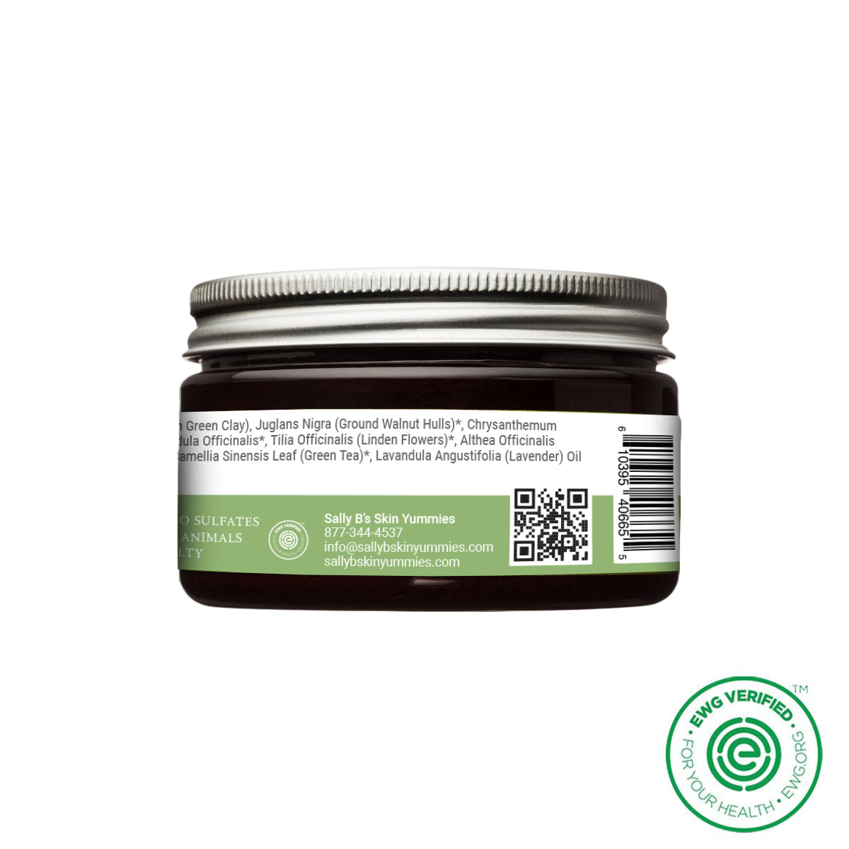 B Green Mud Mask - Organic Deep Cleansing Facial Mask for Acne & Blackheads - Perfect for Spa Day & At-Home Skincare Routine