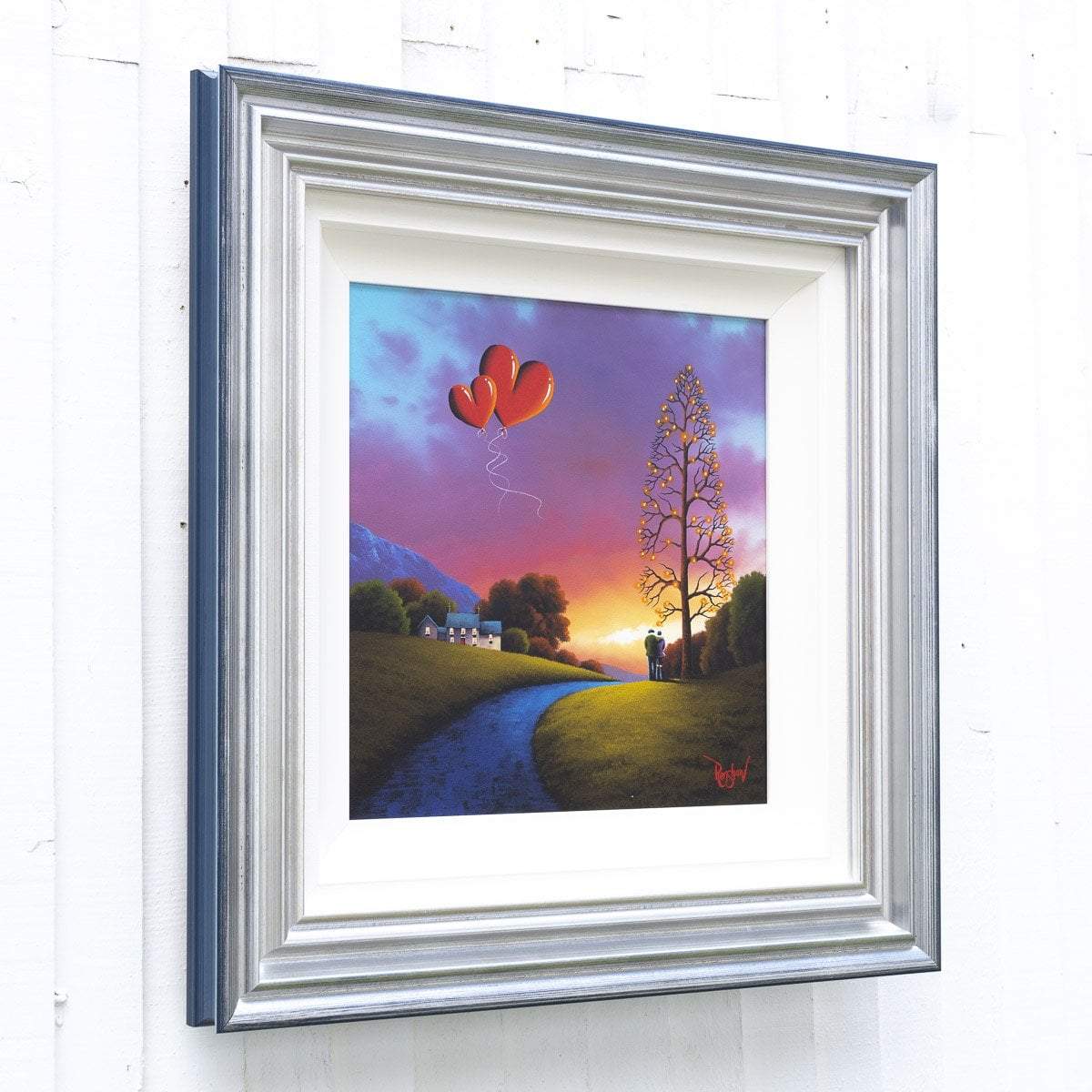 A Moment in Time Original Painting - Vintage Artwork for Home & Office Decor | Perfect for Living Room, Bedroom, or Gift