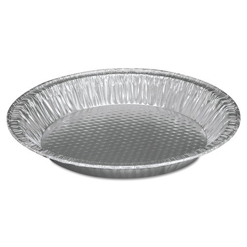 Handi-Foil #10 Aluminum Pie Pans - 9 5/8 Inch Diameter, 1 7/32 Inch Height - Pack of 200 Disposable Baking Trays for Pies, Quiches & Desserts - Perfect for Bakeries, Restaurants & Home Baking