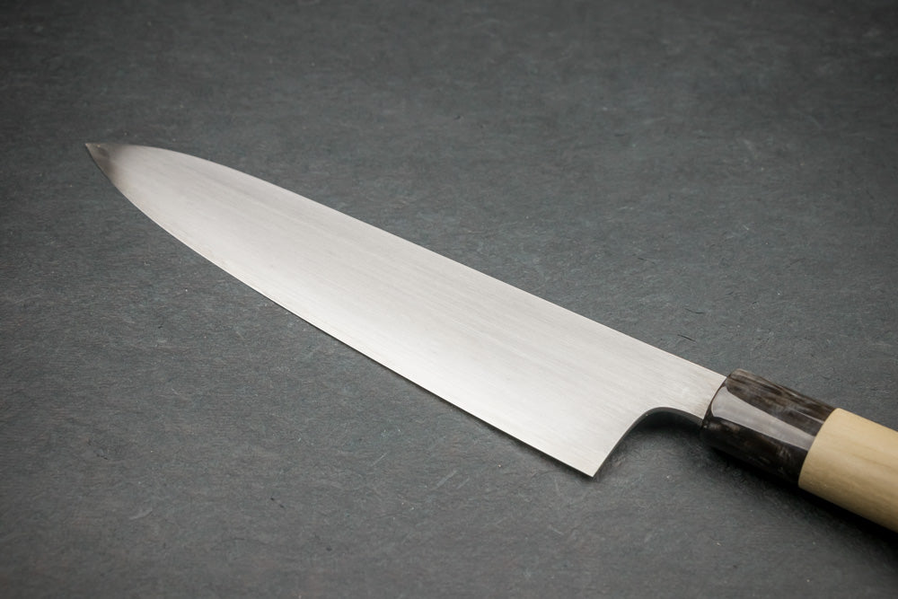 Premium Shigefusa Kasumi Gyuto 240mm Japanese Chef Knife - High Carbon Steel, Razor Sharp Blade for Professional Chefs & Home Cooking - Perfect for Slicing, Dicing & Meat Cutting