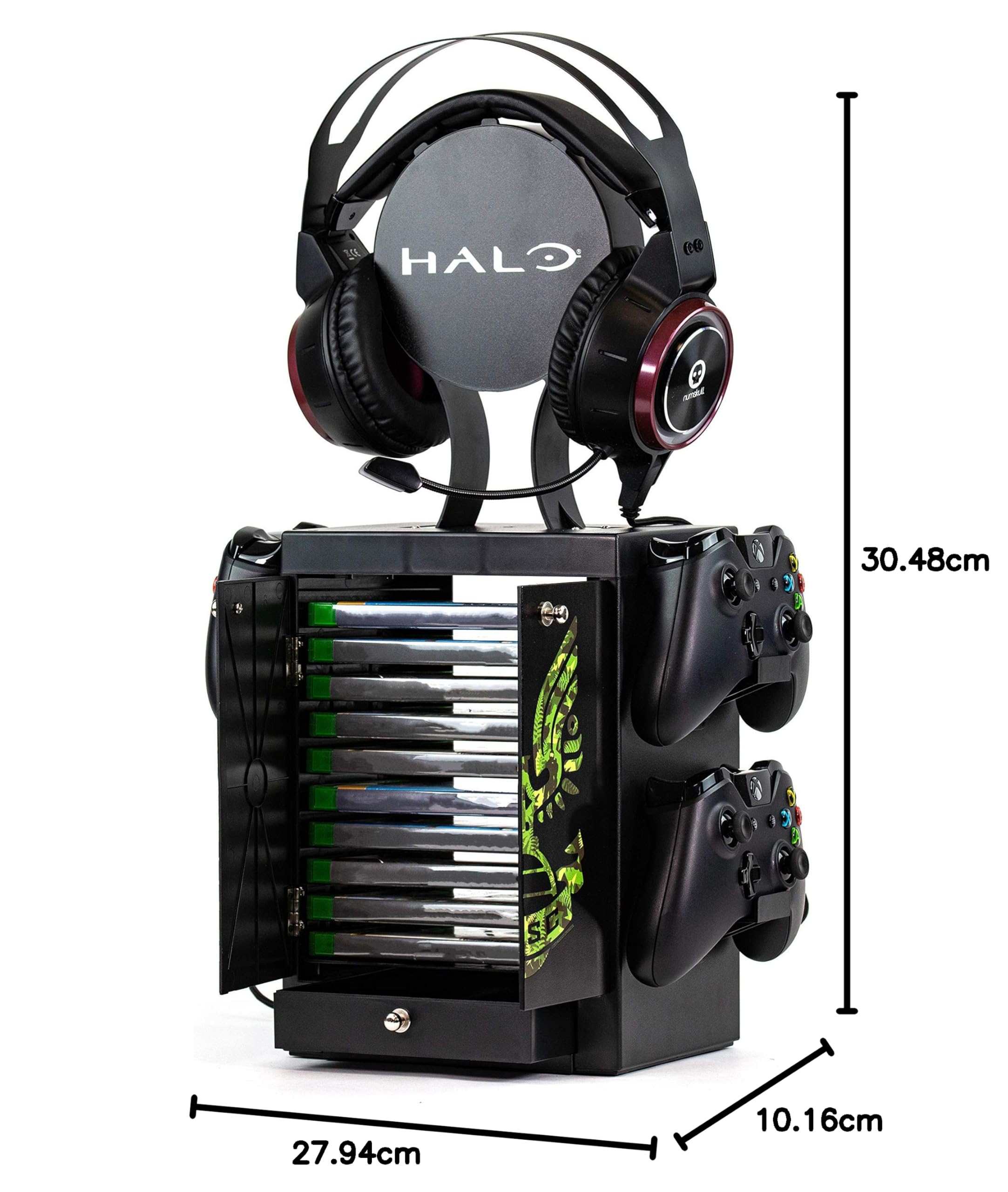 Official Halo Controller Stand by Numskull - Compatible with PS4, Xbox One & Nintendo Switch - Licensed 343 Industries Gaming Gear - Perfect for Display & Organizing Game Controllers