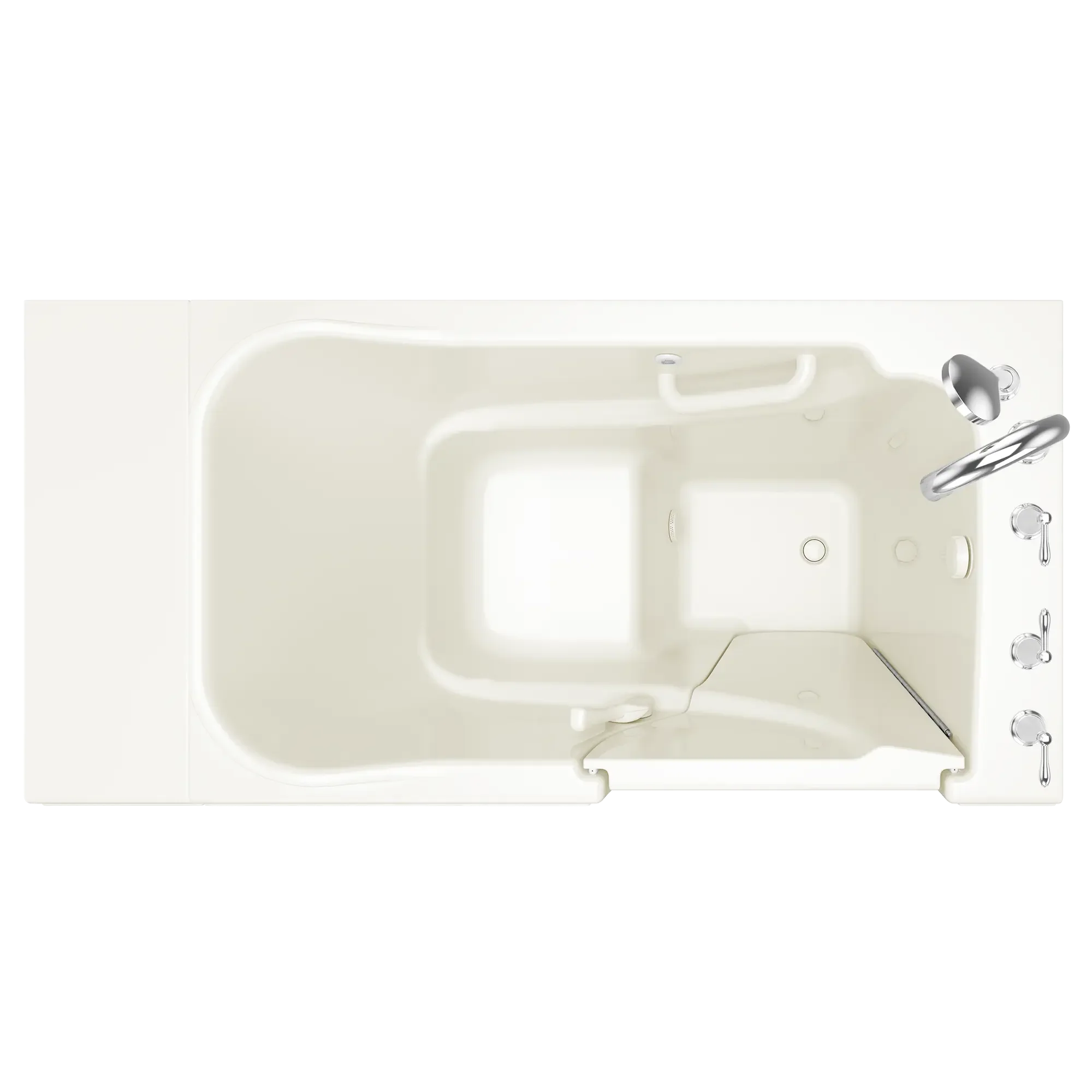 30x52 Inch Gelcoat Value Series Walk-In Soaking Bathtub with Right Hand Door & Drain - Perfect for Elderly & Mobility-Friendly Bathrooms