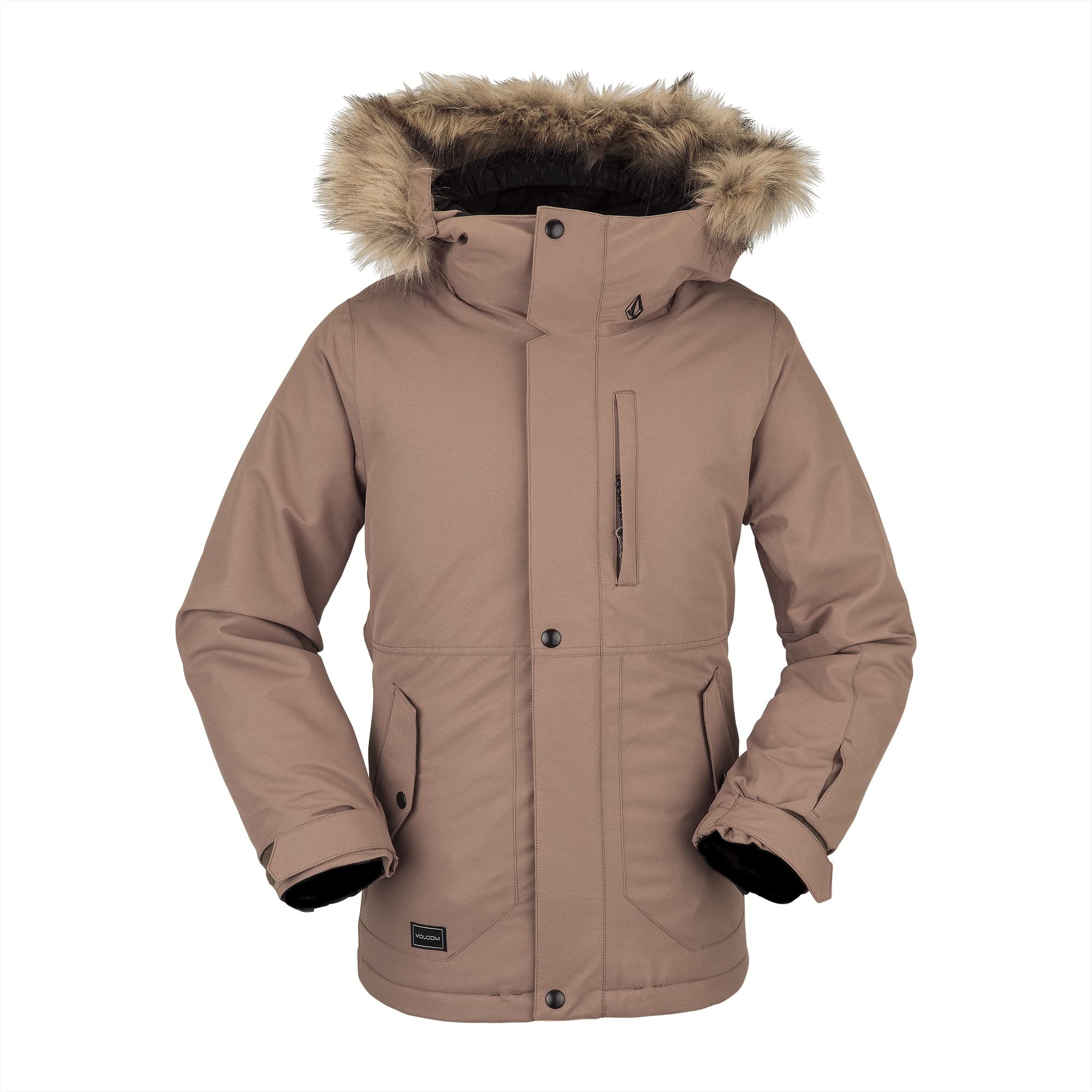 Volcom Girls' Insulated Snow Jacket - Warm Winter Coat for Skiing & Snowboarding