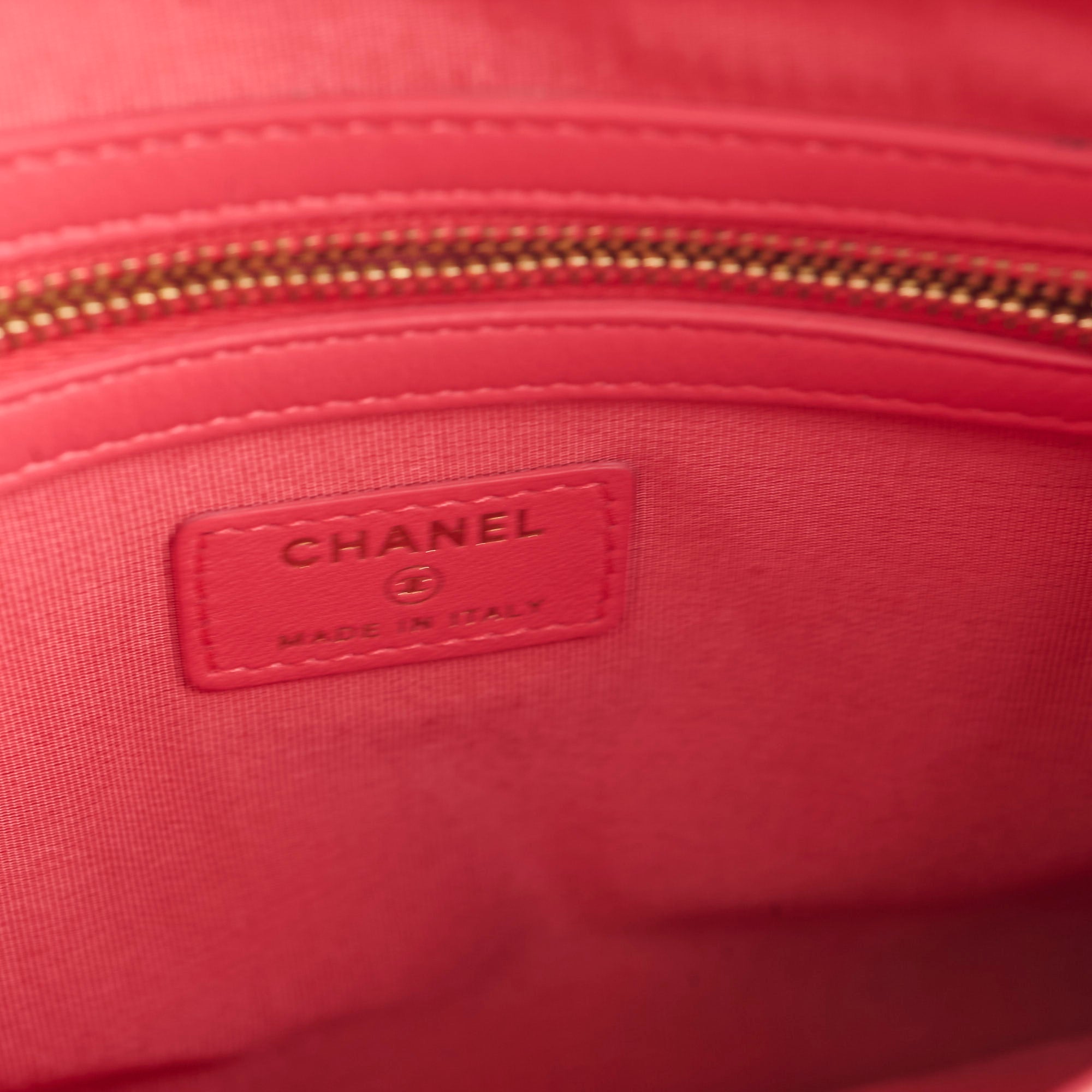 Chanel O Case Medium Chevron Pink Lambskin Bag - 24 Series Luxury Crossbody Bag for Women | Perfect for Date Night, Parties & Everyday Use
