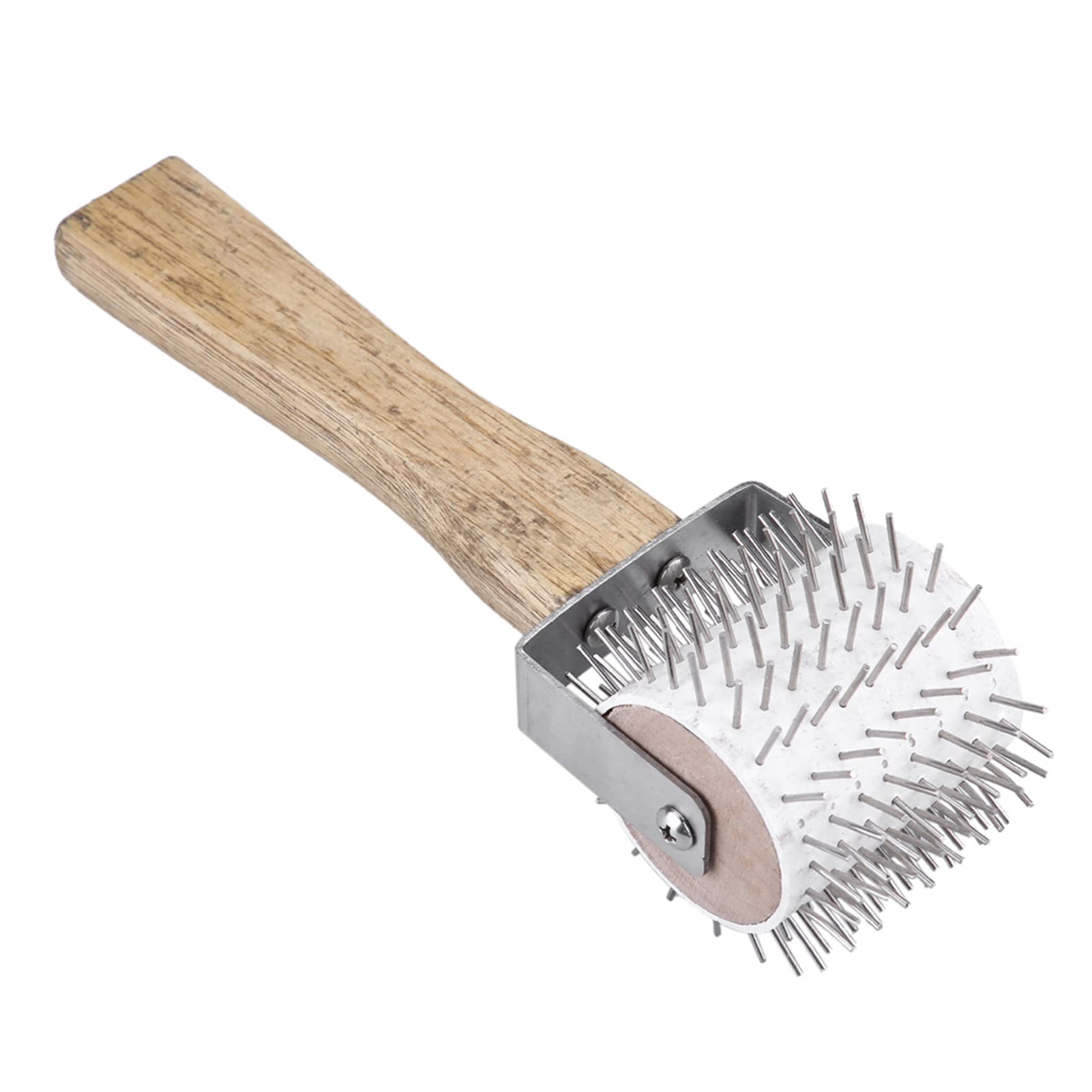 Beekeeping Honey Extractor Tool - Plastic Decapper Roller with Wooden Handle for Uncapping Honeycomb | Essential Beekeeper Equipment for Harvesting Pure Honey | Perfect for Home Beekeepers & Commercial Apiaries
