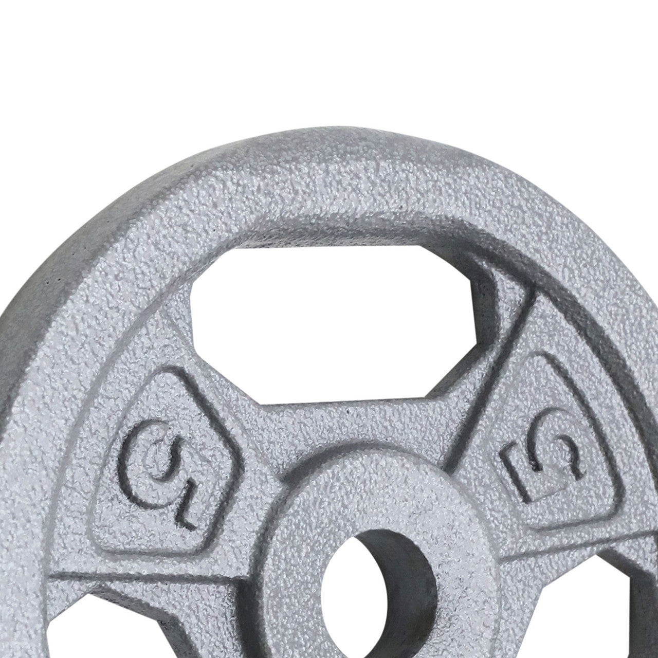 5lb Standard Size Grip Plate for Weightlifting & Strength Training - B5G 5505 - Perfect for Home Gym, CrossFit & Powerlifting Workouts