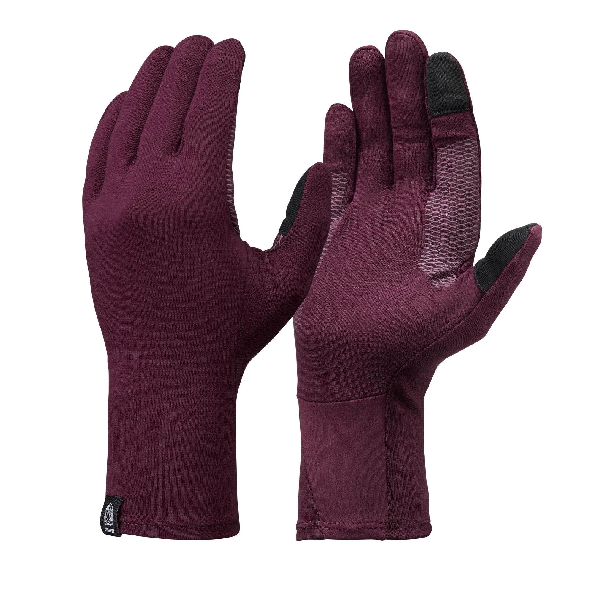 Forclaz MT500 Merino Wool Liner Gloves for Adults - Warm Thermal Gloves for Hiking, Skiing & Winter Outdoor Activities