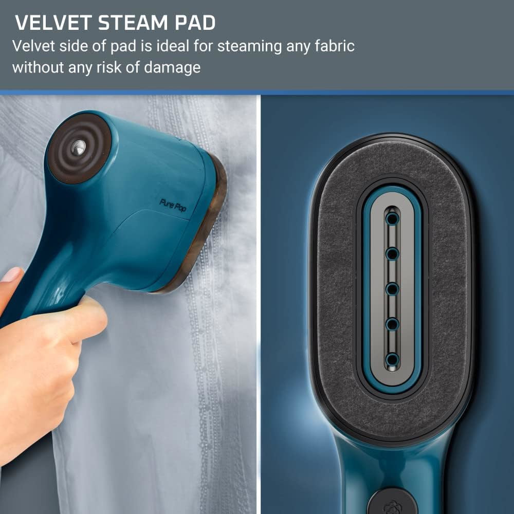 ROWENTA DR2020 Powerful Handheld Garment Steamer - Removes Wrinkles Quickly | Blemished Packaging with Full Warranty | Perfect for Travel, Home Use & Professional Clothing Care